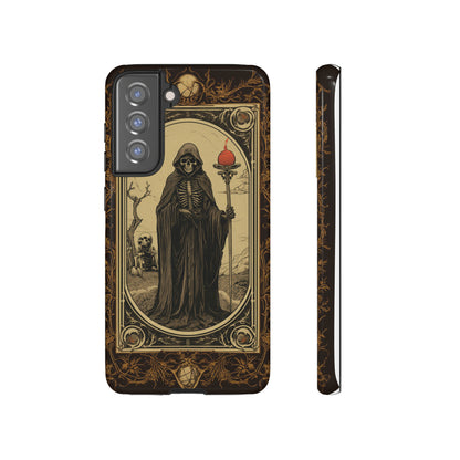 Death's Embrace: The Reaper Tarot Card