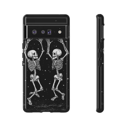 Halloween Dancing Skeletons iPhone Case