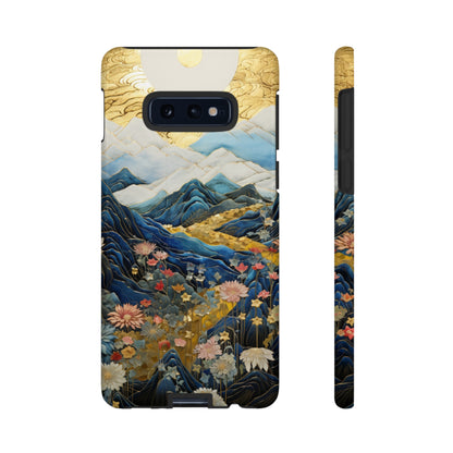 Chiyogami Floral Tough iPhone Case Japanese Boho