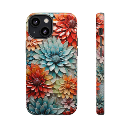 Floral Color Explosion Blown Glass