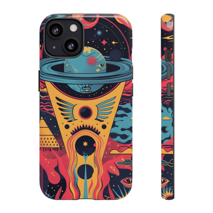 Cosmic Journey Space and Time Phone Case