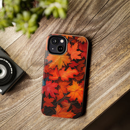 Autumn Aesthetic Fall Leaves | iPhone 14 13 12 11 Pro Max case iPhone XR XS Max Case iPhone X Case iPhone 7 Plus iPhone 8 Plus case iPhone 6 case