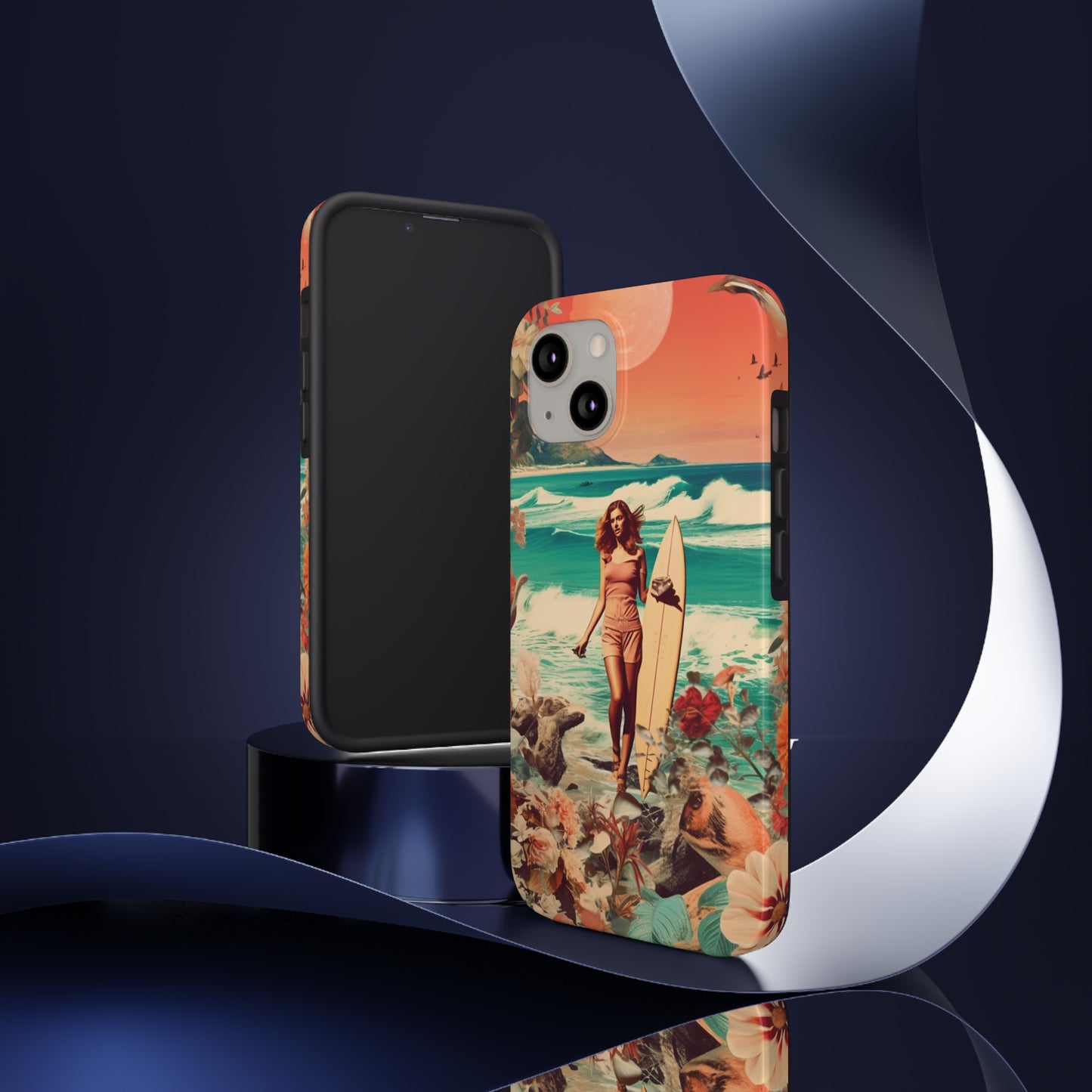 Summertime Beach Time iPhone Tough Case | Embrace the Coastal Vibe with Reliable Protection