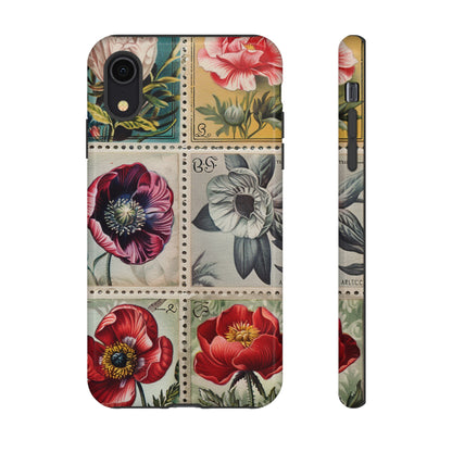 Vintage Floral Stamps Phone Case