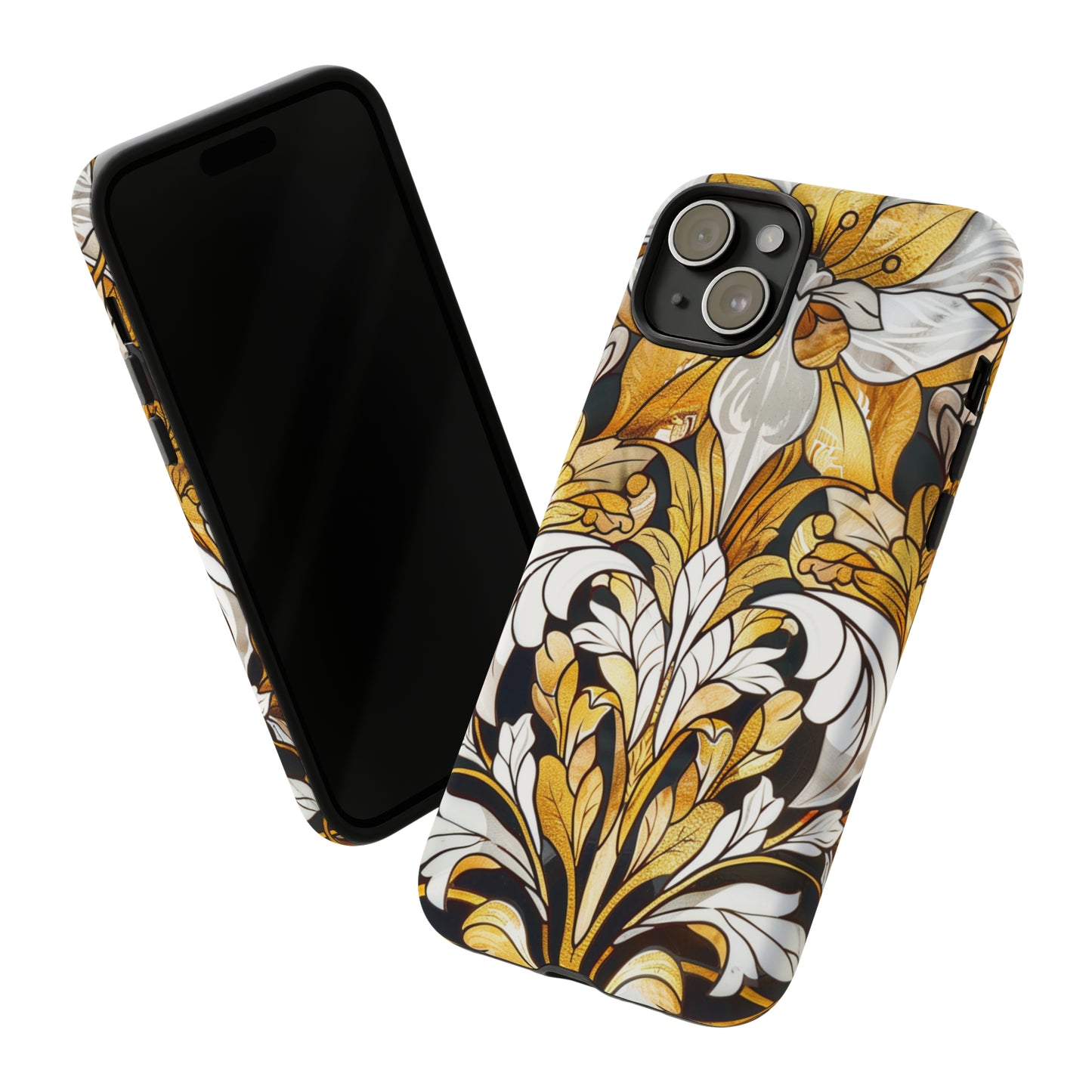 Art Deco Stained Glass floral Phone Case