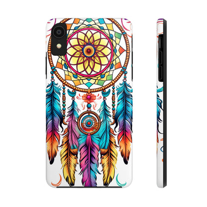 Psychedelic Native American Dreamcatcher iPhone Case | Fusion of Art and Cultural Heritage