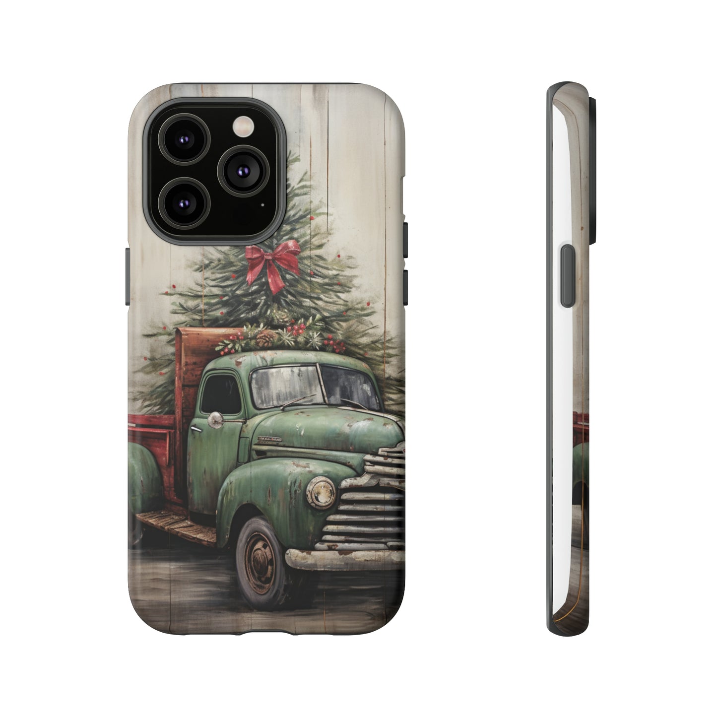 Christmas Pickup Truck Phone Case for iPhone