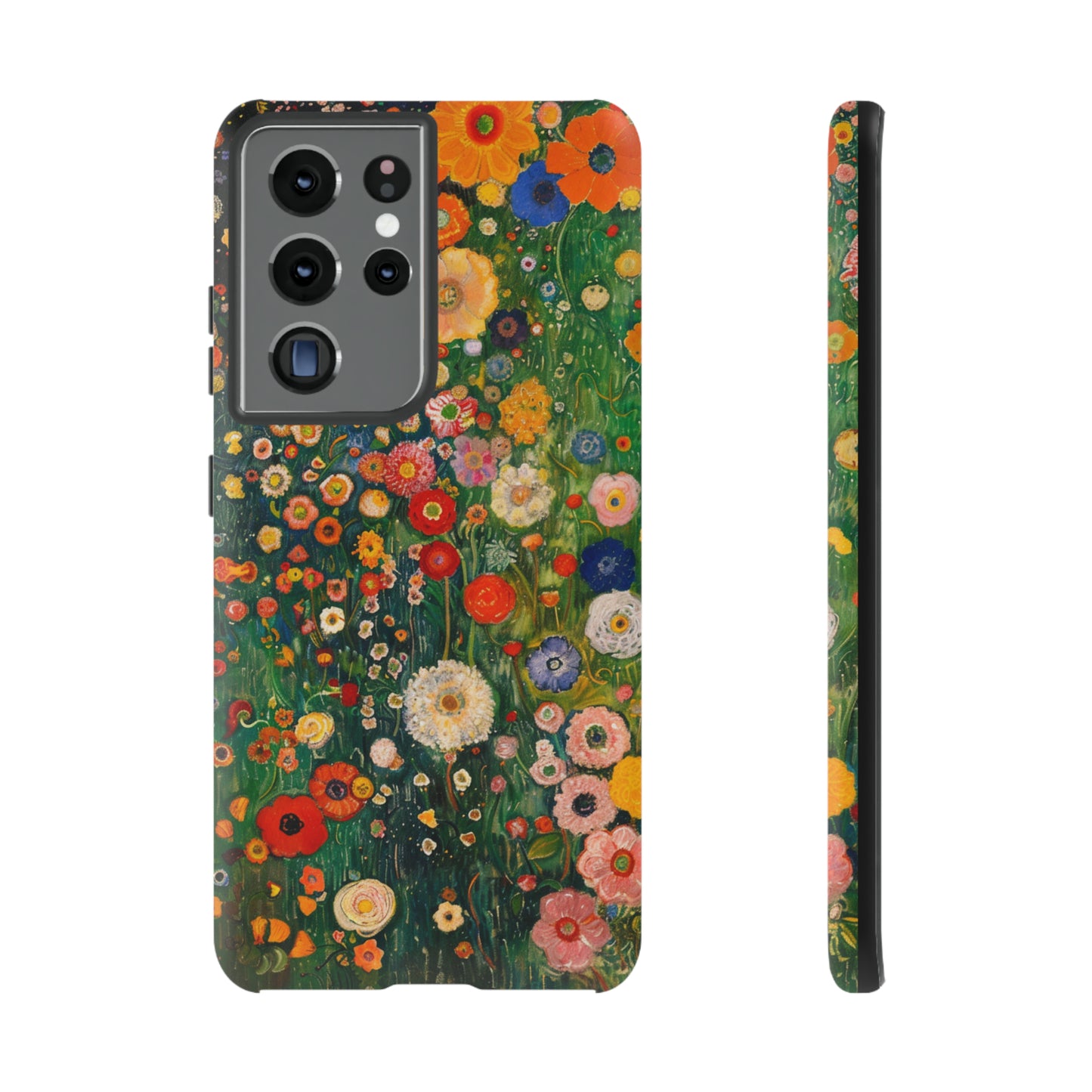 Gustav Klimt Style Flower Garden Painting Phone Case