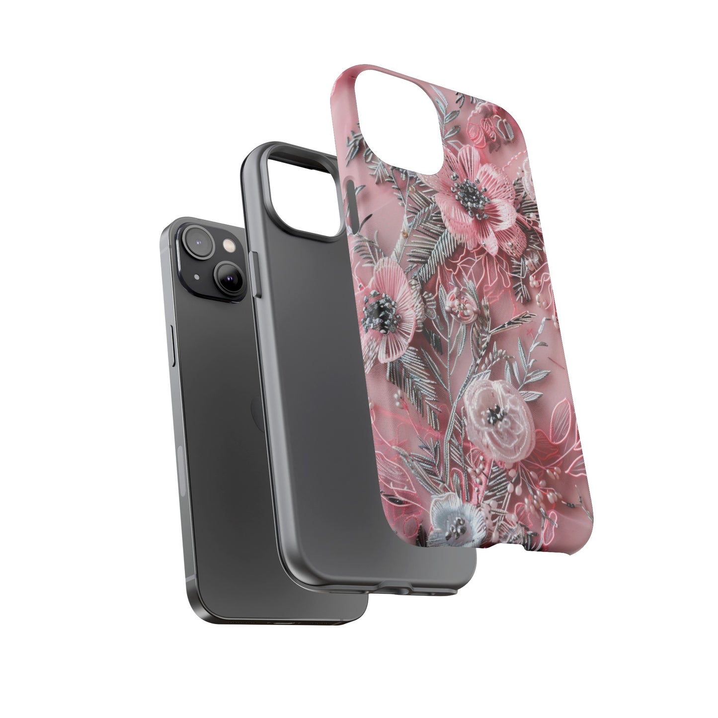 Coquette Aesthetic Floral Art Phone Case