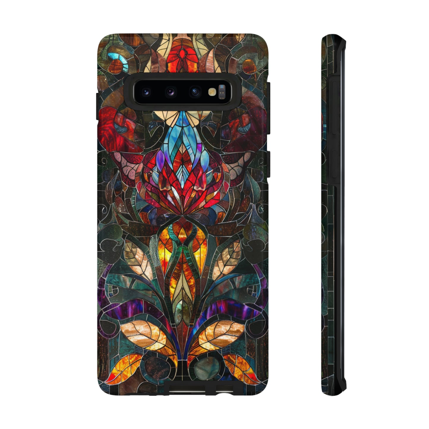 Art Deco Stained Glass floral Phone Case