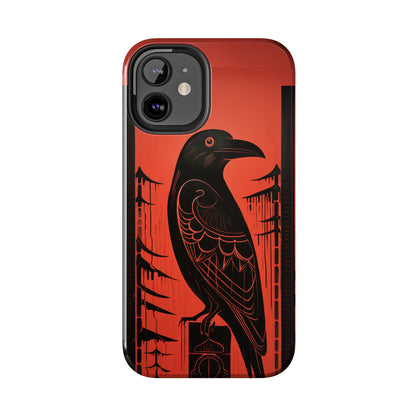 Mystic Totem: Northwest Native American Tribal Raven | Cultural Heritage iPhone Case