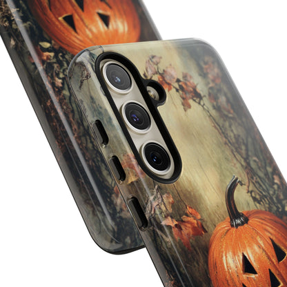 Vintage Style Halloween Jack-o'-Lantern Phone Cover