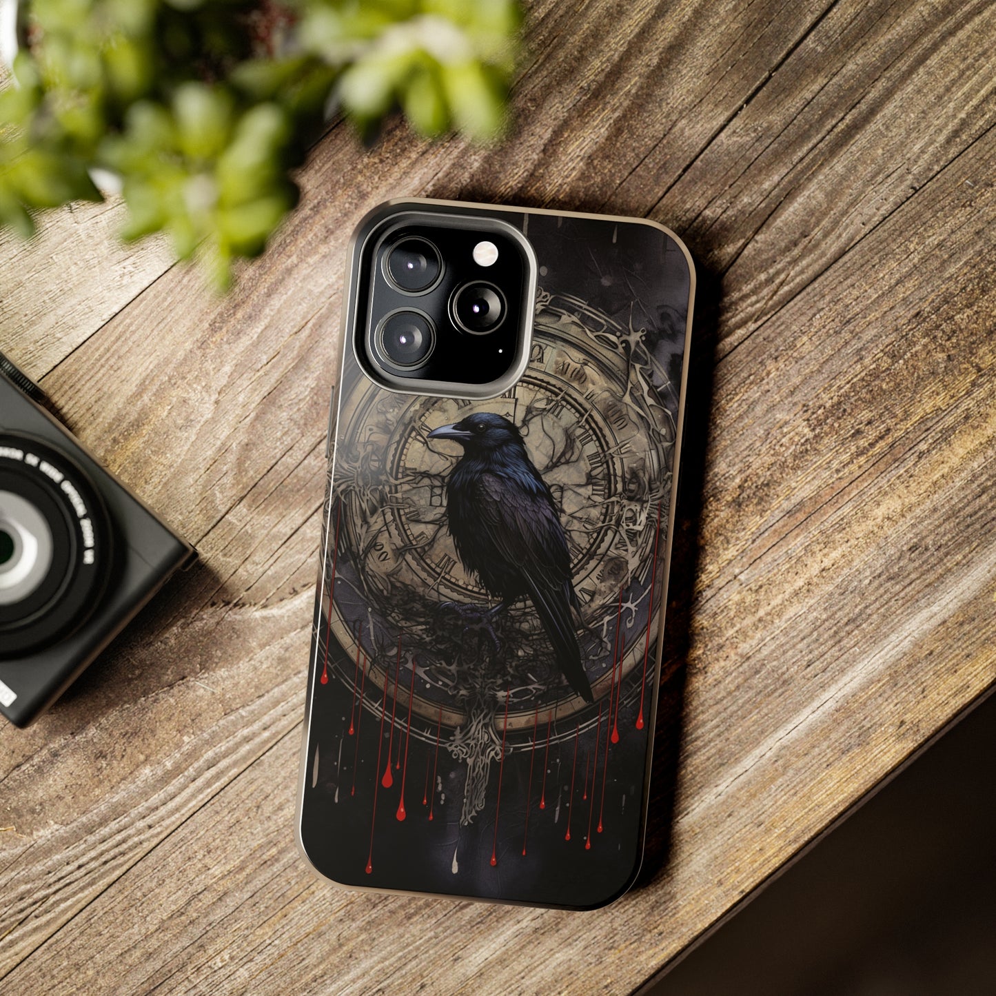 Nevermore Edgar Allan Poe iPhone Case | Embrace the Haunting Beauty of 'The Raven'