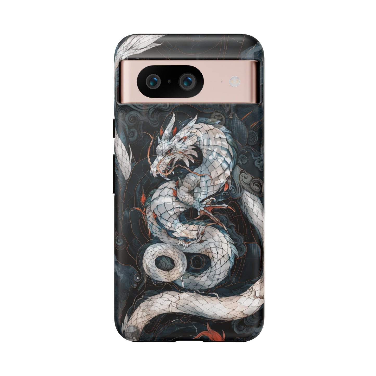 Year of the Dragon Stained Glass Illusion Phone Case