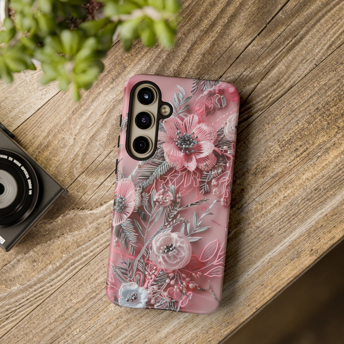 Coquette Aesthetic Floral Art Phone Case