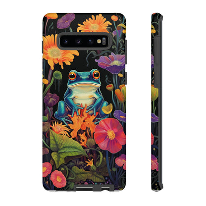 Floral Frogs Elegance Phone Case for Google Pixel, iPhone & Samsung Galaxy