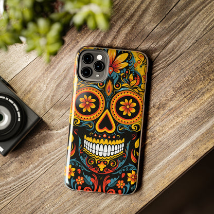 Sugar Skull iPhone Case | Dia de los Muertos Design for Apple iPhone