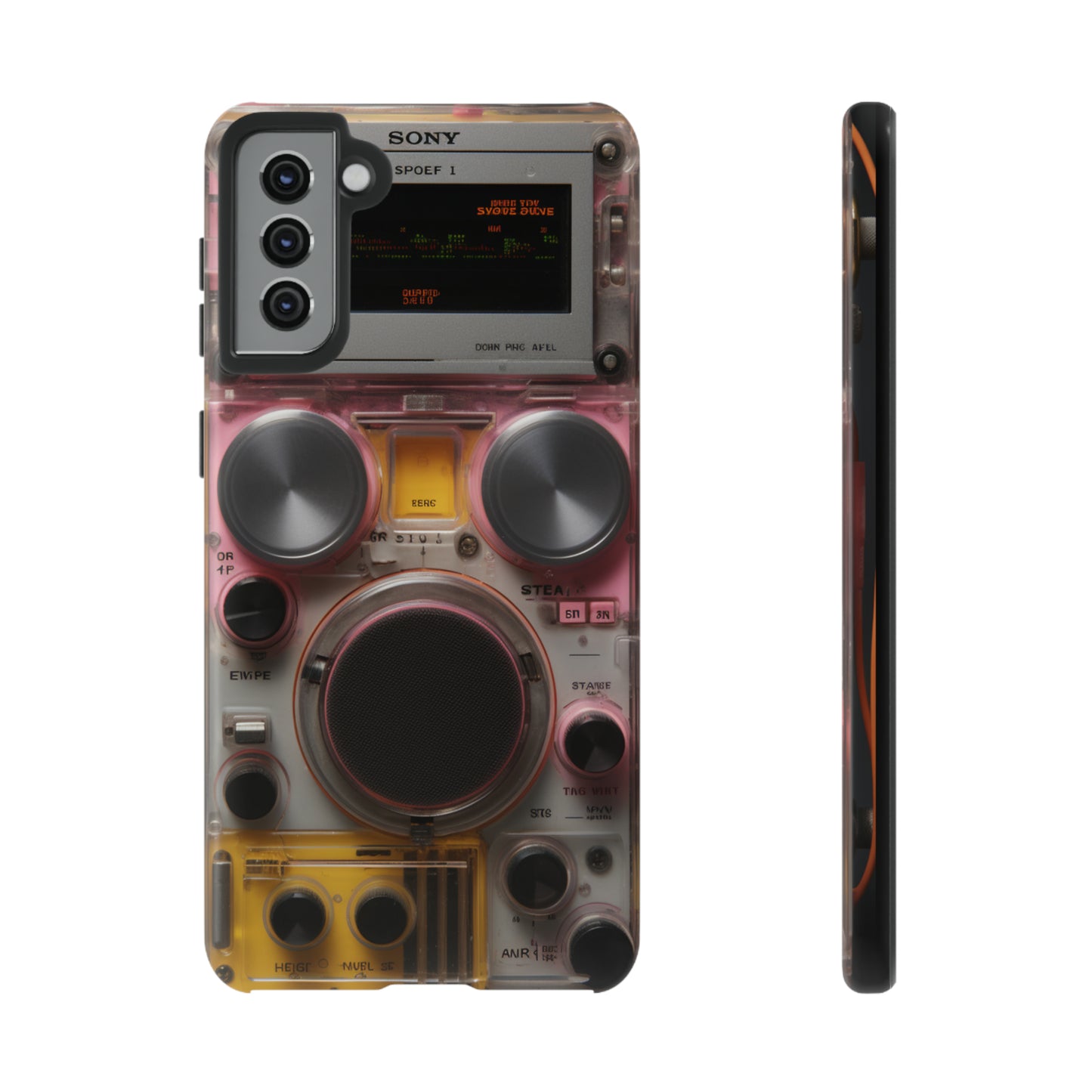 Cyberpunk Sci-Fi Techno Communicator Phone Case