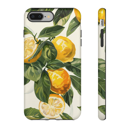 Yellow Lemon Italian  Painting iPhone 13 Case