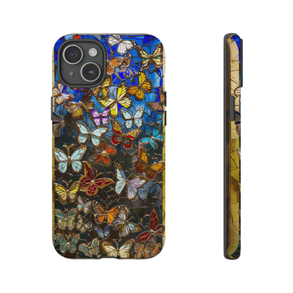 Butterfly Flower Garden Painting Phone Case