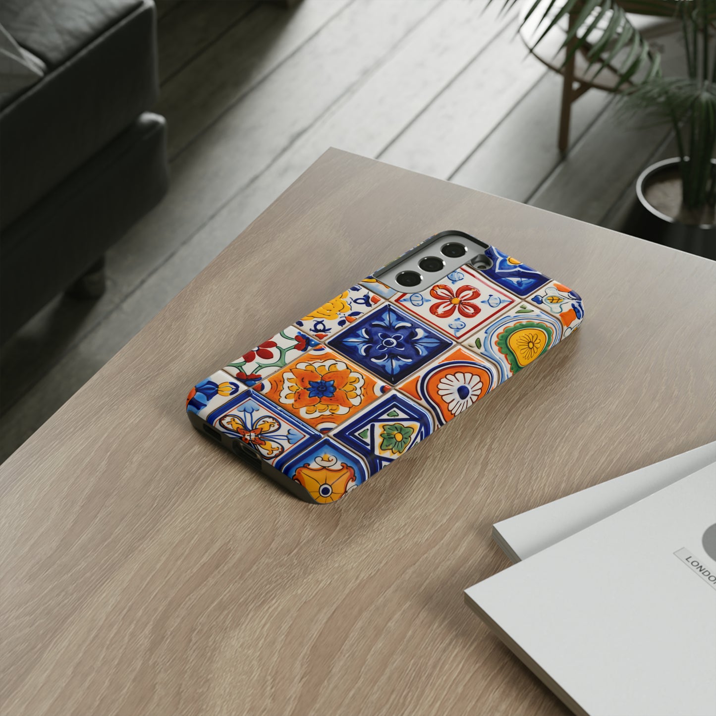 Mexican Talavera Tile Phone Case