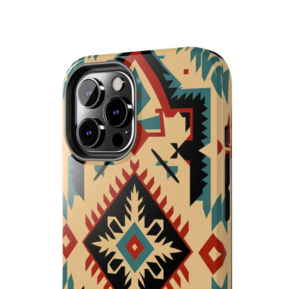 Native American Santa Fe Style Abstract iPhone Case