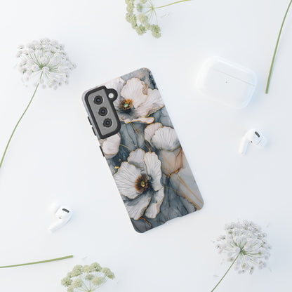 Flowers and Gold Phone Case