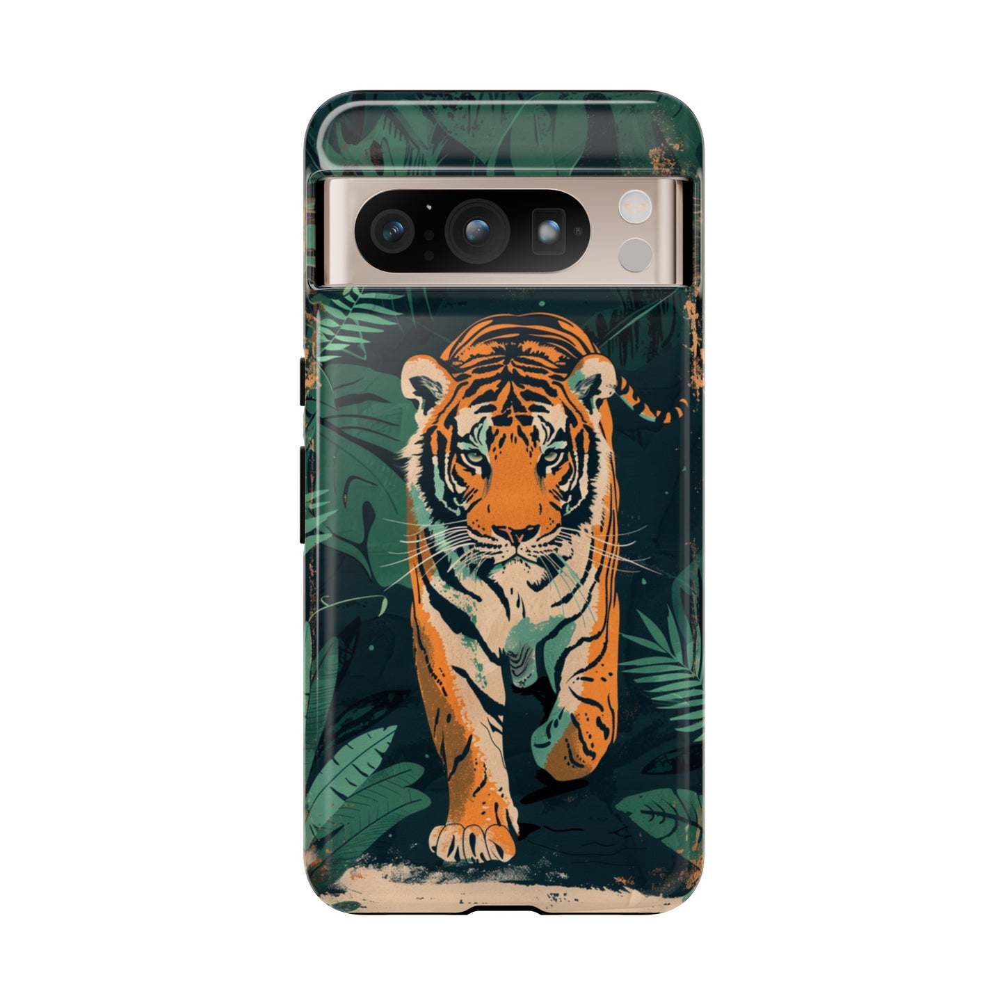 Retro Jungle Tiger Phone Case