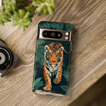 Retro Jungle Tiger Phone Case