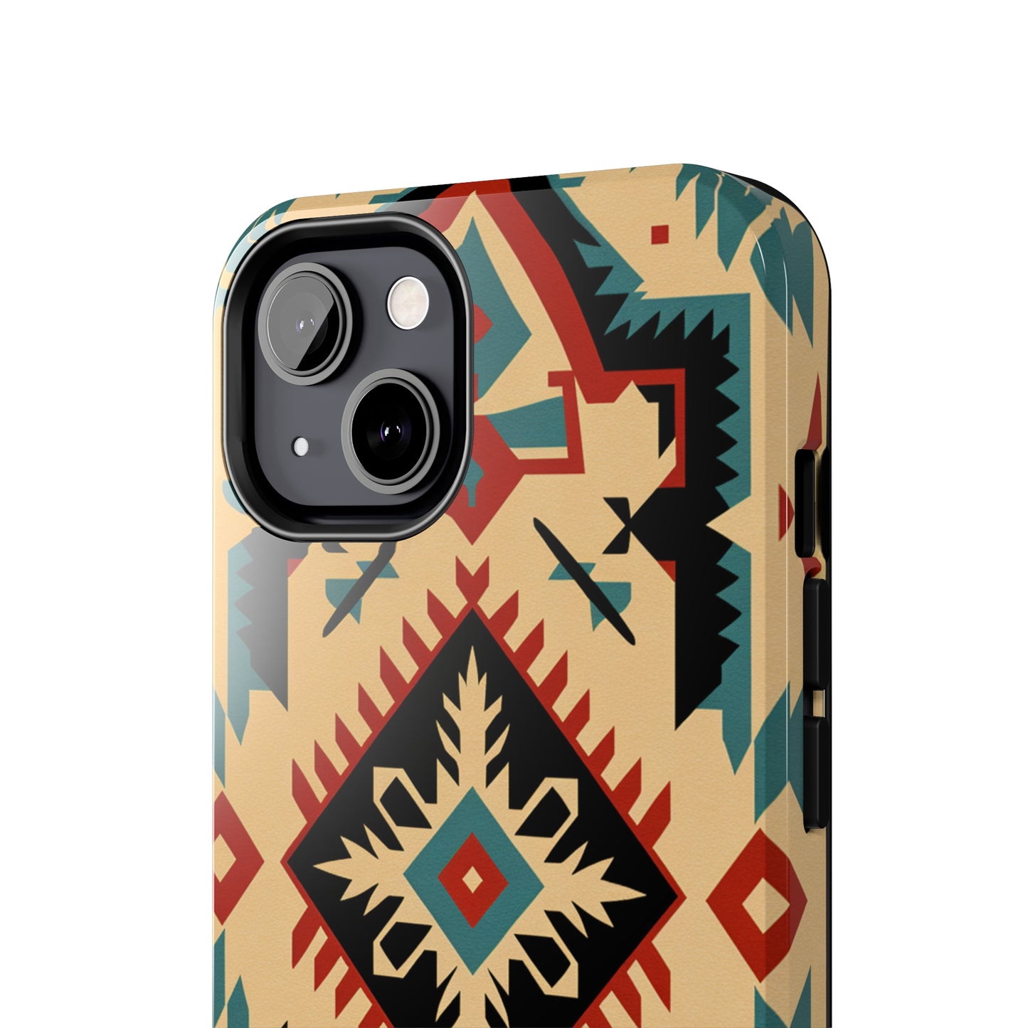 Native American Santa Fe Style Abstract iPhone Case