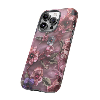 Coquette Aesthetic Floral Art Phone Case