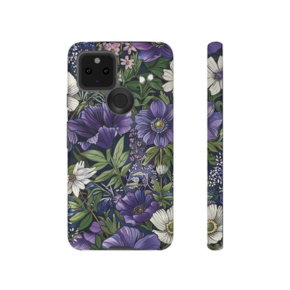 Floral Sage Purple Wildflower Phone Case