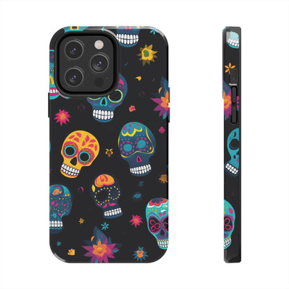 Sugar Skull iPhone Case | Day of the Dead Elegance for Apple iPhone Models