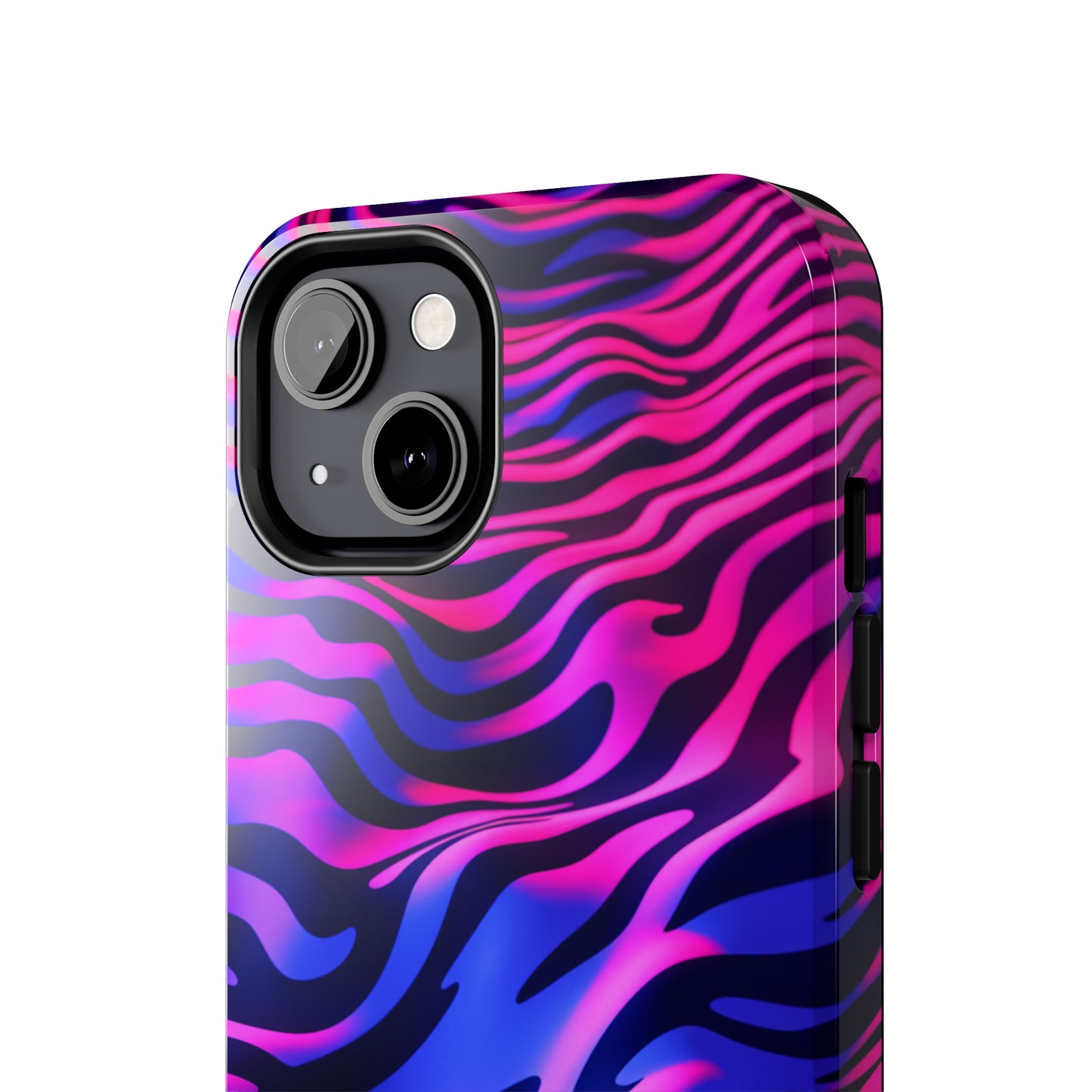 Wild Illusion: Trippy Tiger Stripes Mystique | Dynamic iPhone Case