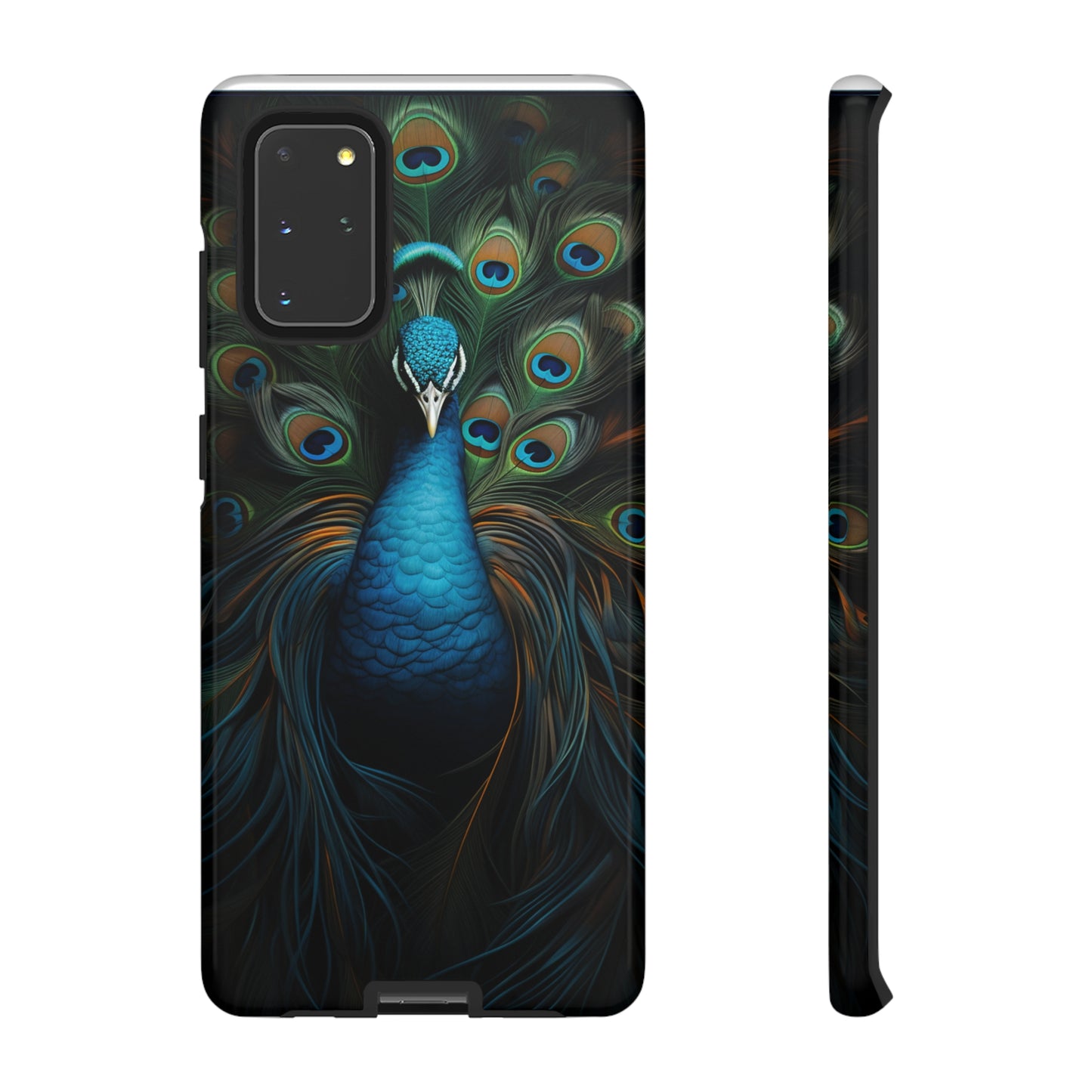 Peacock Feathers iPhone Case - A Timeless Symbol of Elegance for Google Pixel, iPhone, and Samsung Cases