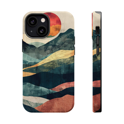 Mountain Sunset MagSafe iPhone 13 Case