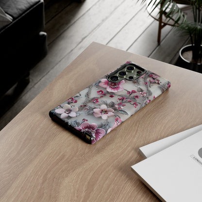 Coquette Aesthetic Floral Art iPhone 12 Case