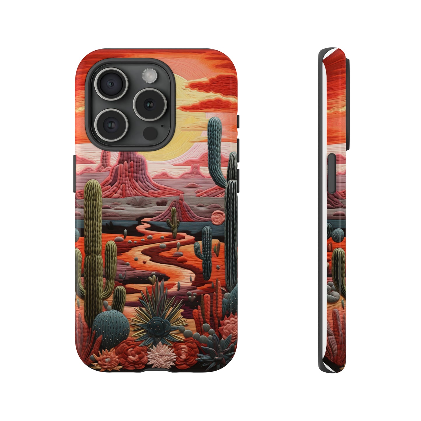 Cactus Desert Sunset Phone Case