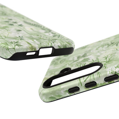 Floral Sage Green Wildflower Phone Case