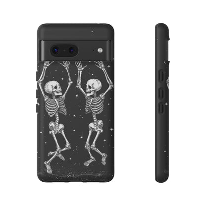 Halloween Dancing Skeletons iPhone Case