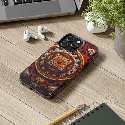 Mystical Visions: Psychedelic Tibet Mandala | Buddhist iPhone Case