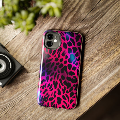 Wild Child: Trippy Leopard Spots Mystique | Dynamic iPhone Case