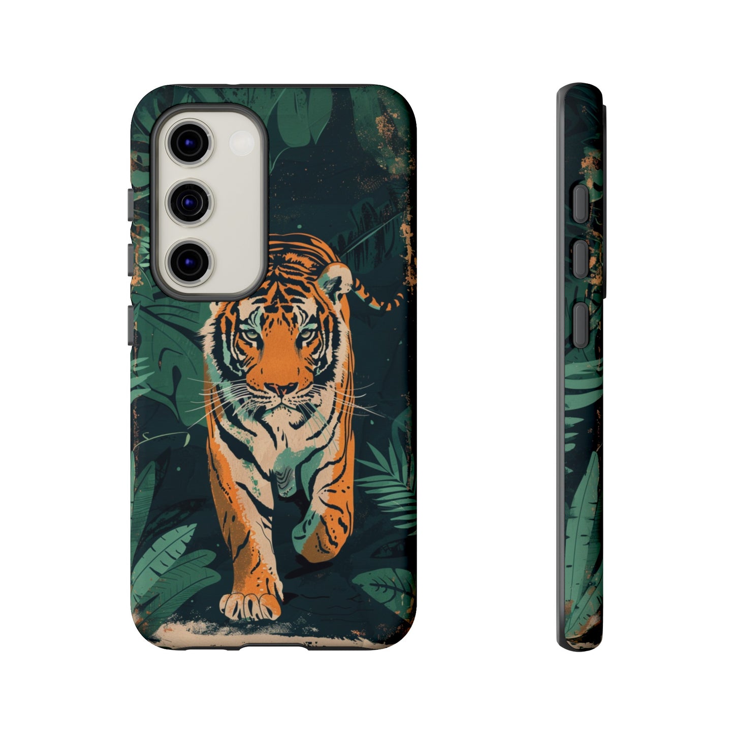 Retro Jungle Tiger Phone Case