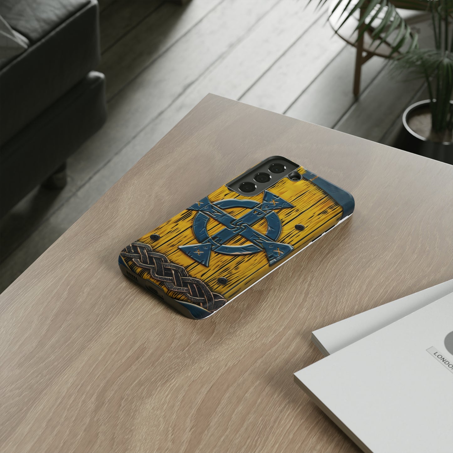 Viking Battle Shield Phone Case