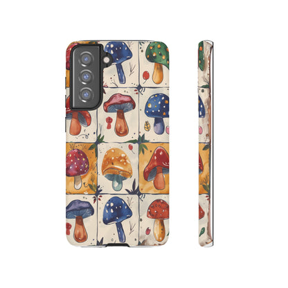 Trippy Magic Mushroom Toadstools Phone Case