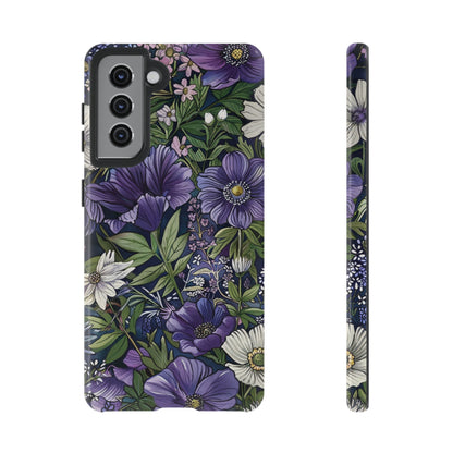 Floral Sage Purple Wildflower Phone Case