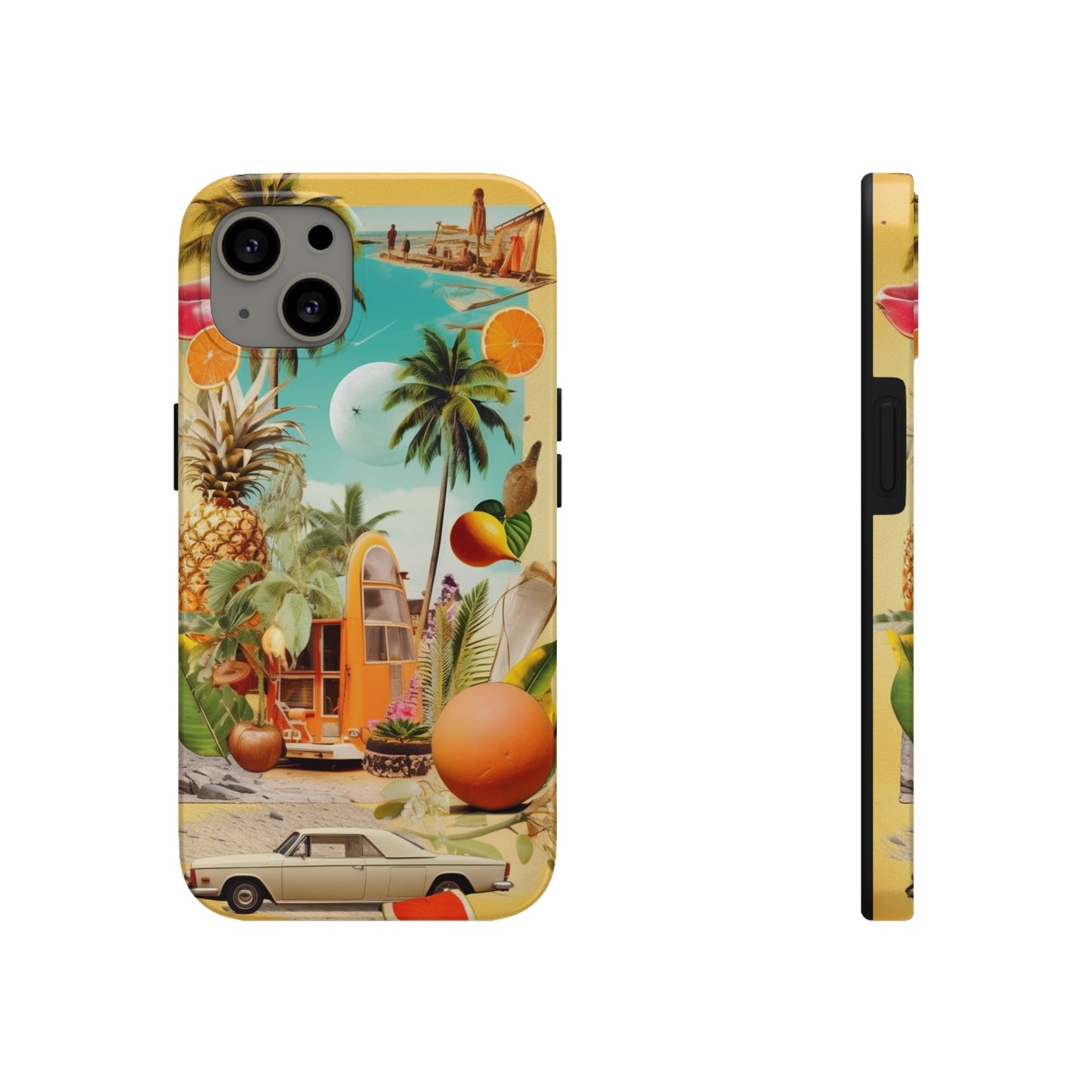 Summer Vibrations iPhone Tough Case | Embrace the Energetic Spirit of Summer with Reliable Protection