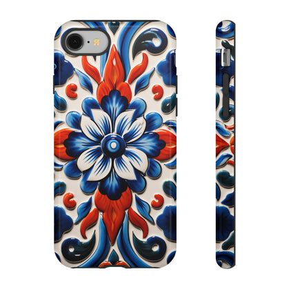 Mexican Talavera Tile Design iPhone 12 Case