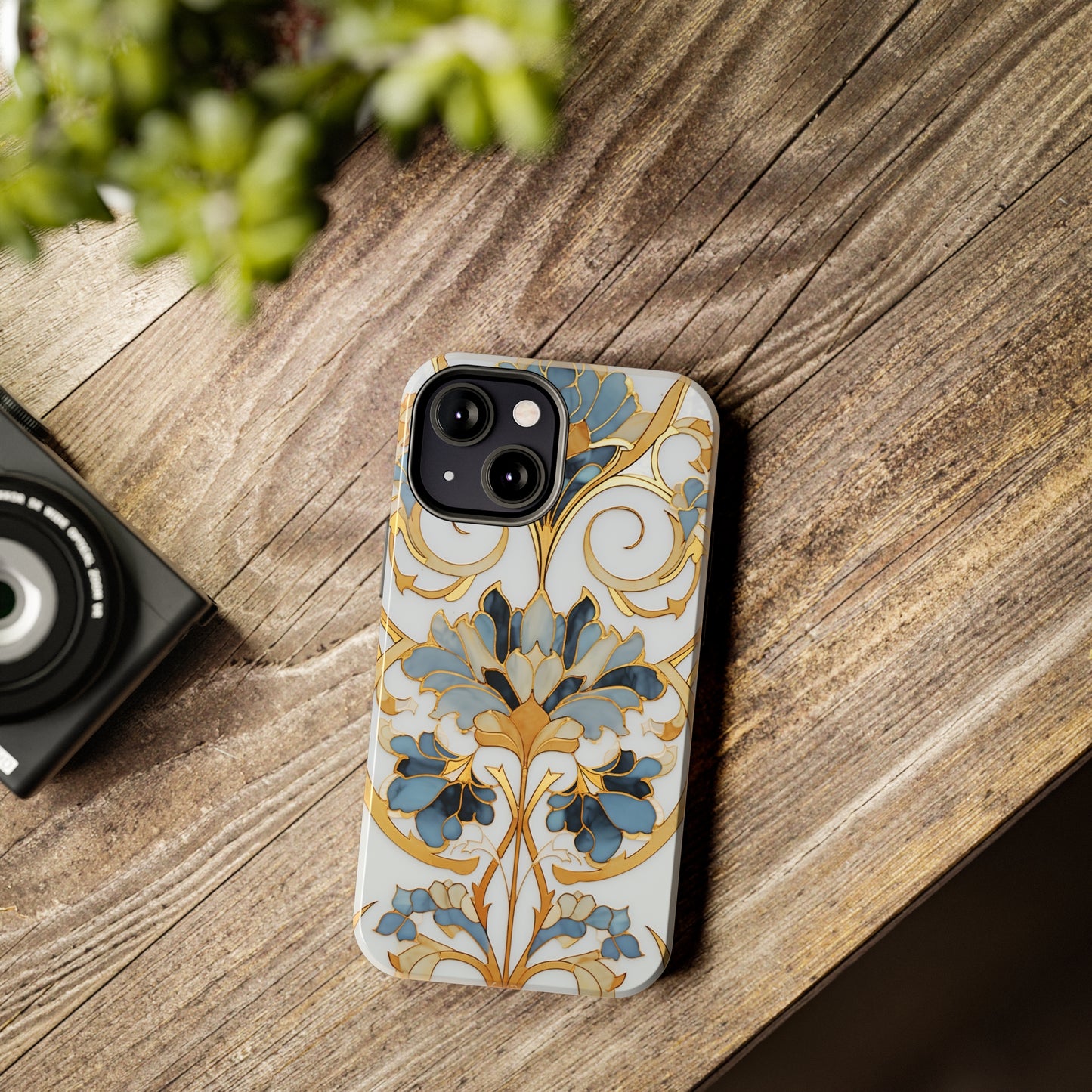 Art Deco Stained Glass iPhone Case