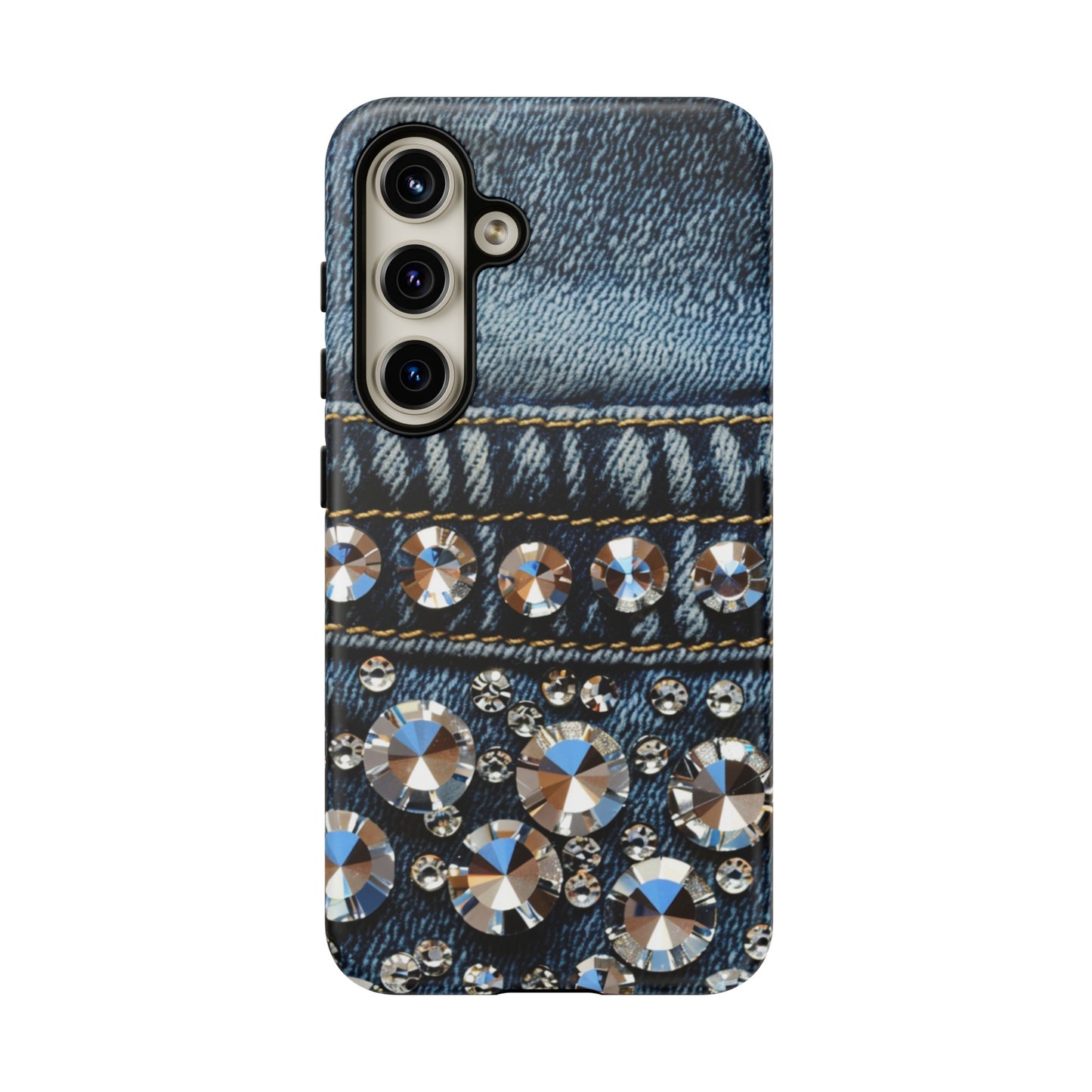 Glamorous denim phone case for Google Pixel